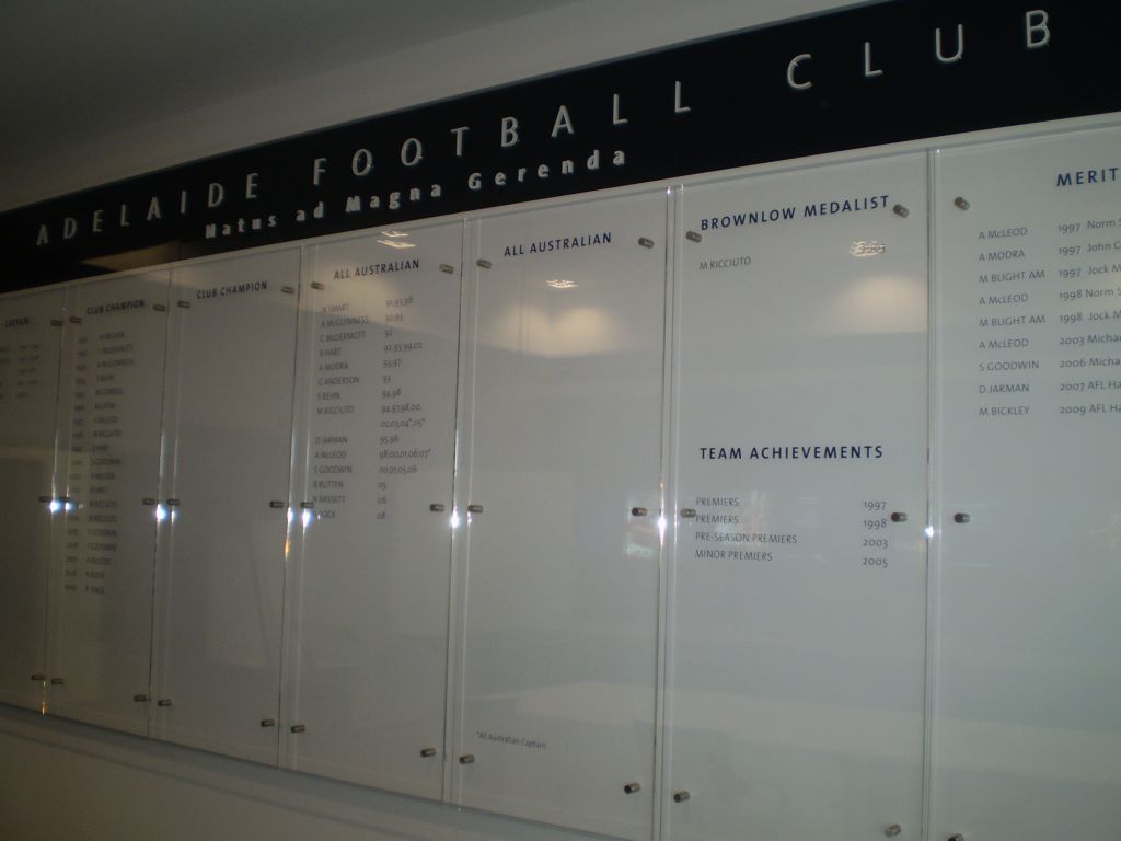 Football Club Honour Board (3D174)