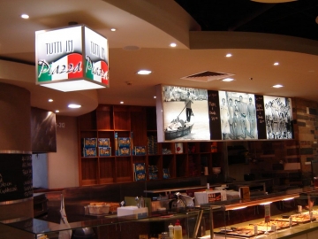 Square light box and menu signs (IS203)