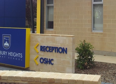 Adelaide Reception Sign