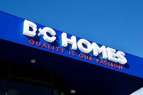 Fascia Signs 3D Acrylic Letters