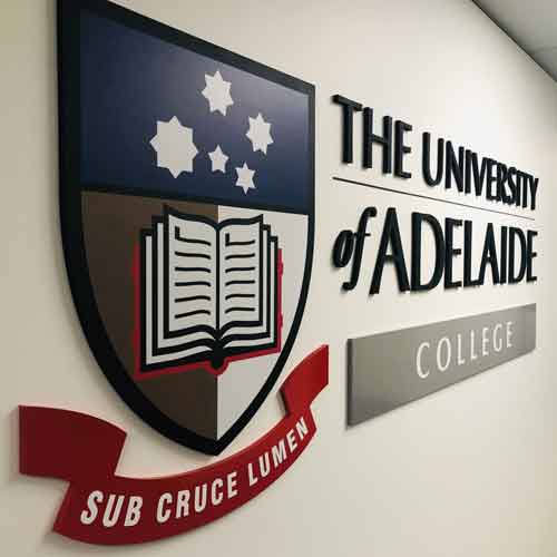 3D Logo Reception Signage Adelaide