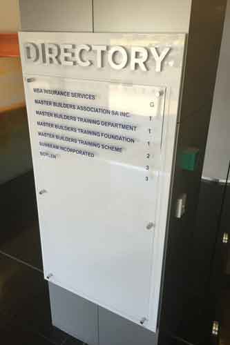Directory Sign Makers Adelaide