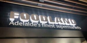 Adelaide Shop Backlit Signs