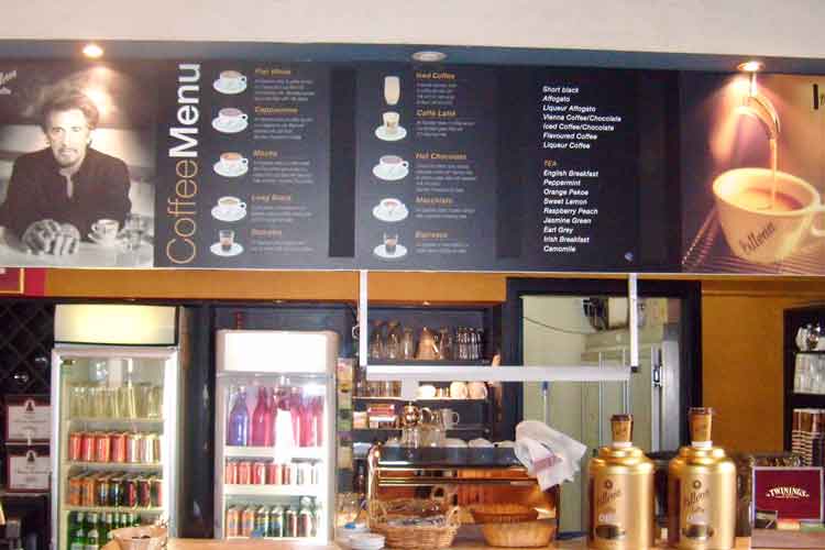 Cafe Menu Shop Signs Design Melbourne