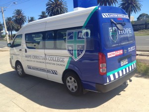 Adelaide Company Signs for Vehicles